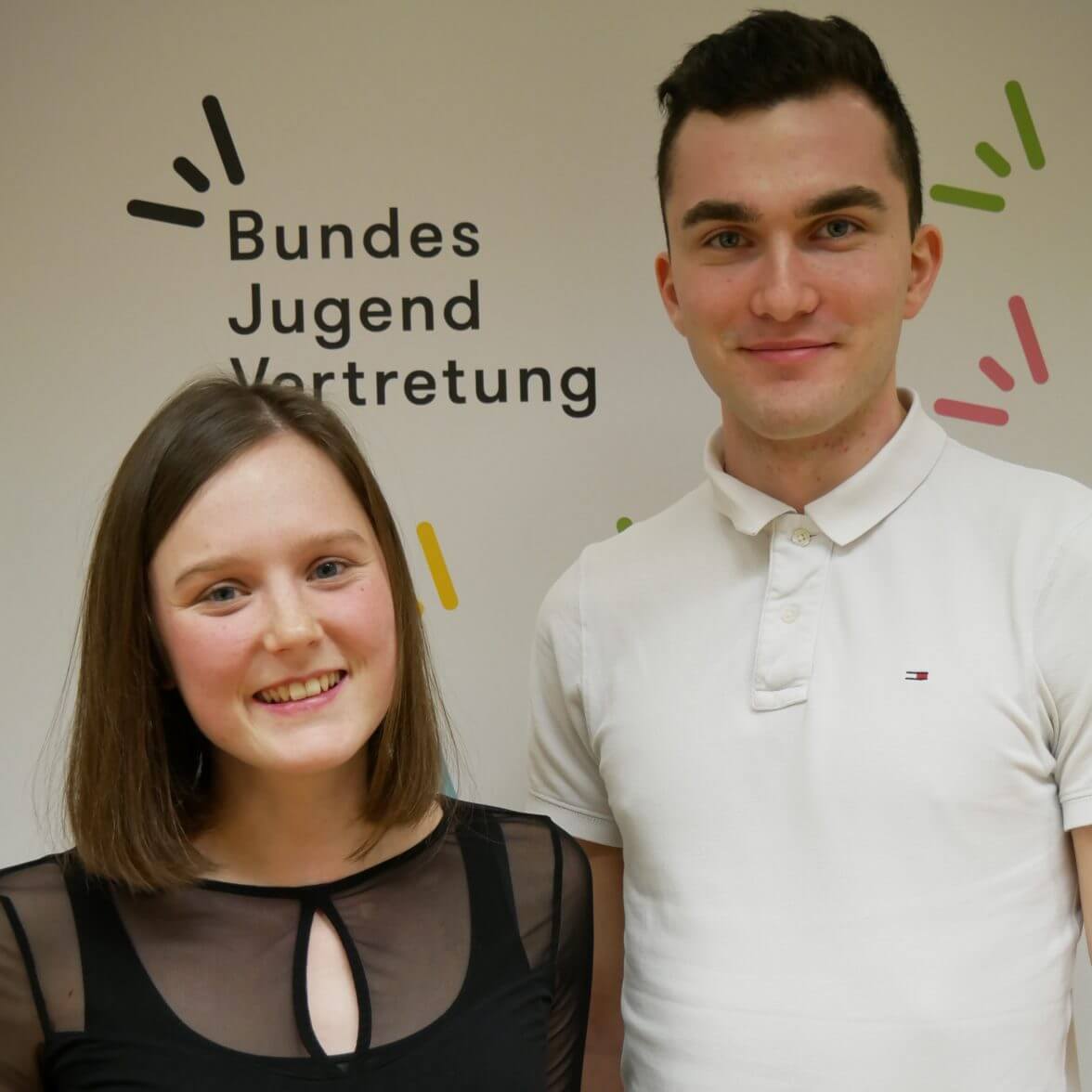 European Youth Delegates Hannah und Johannes