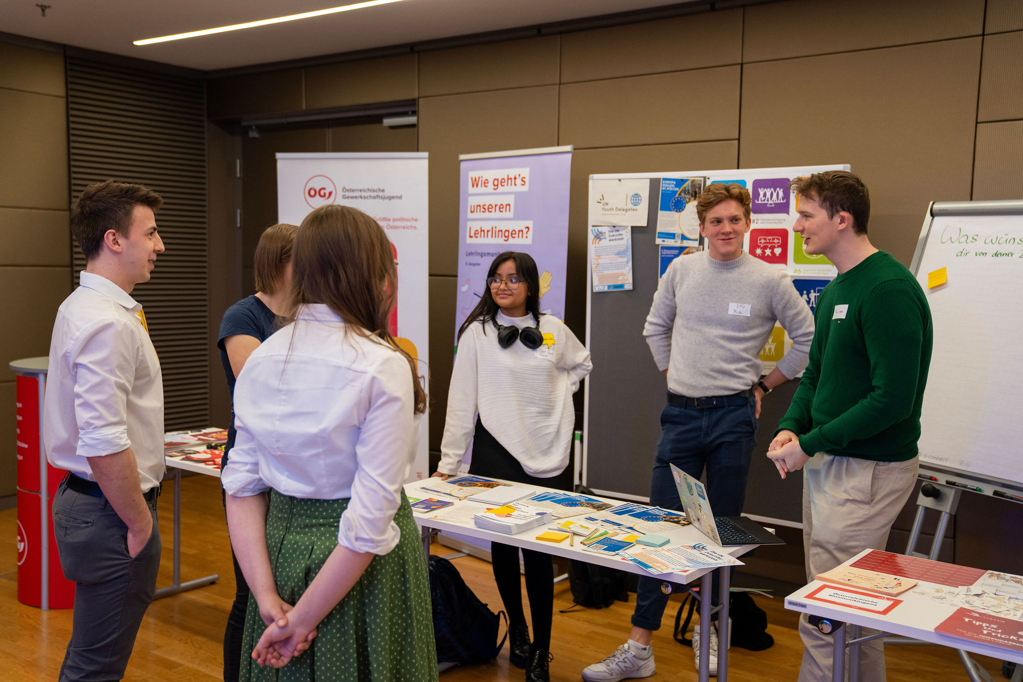 Die UNYDs und EYDs bei der Mitgliedermesse im Rahmen der BJV-Vollversammlung